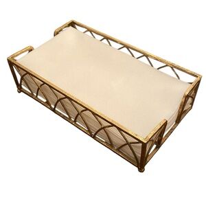 Elegant Gold Napkin/Towel Holder for Guests